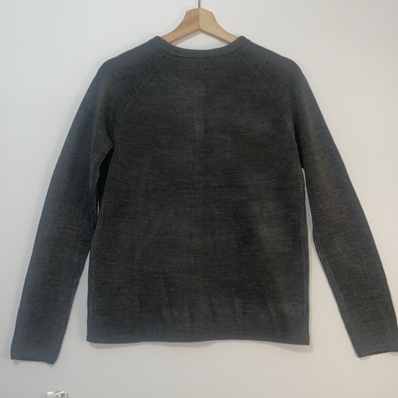 Karen Scott Women's Pearlized Button Crewneck Cardigan Sweater Heather Gray NWT - Picture 11 of 11